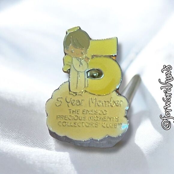 Bundle Sale 3 for $15 | Precious Moments 5 Year Member Pin | Collectible - Picture 4 of 10